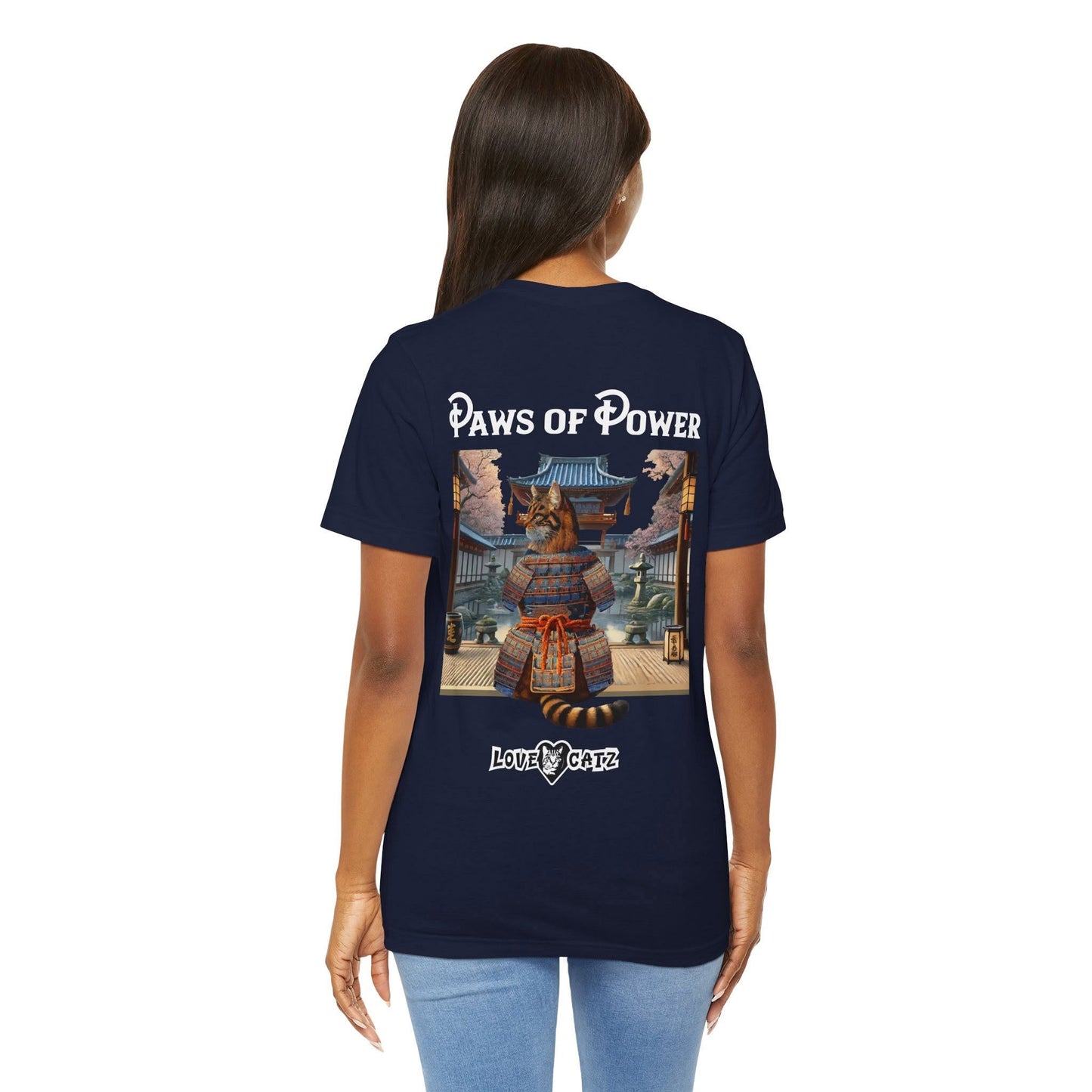 Shogun's Cat Story: T-shirt (S–XL) - Design 01 - Double-Sided