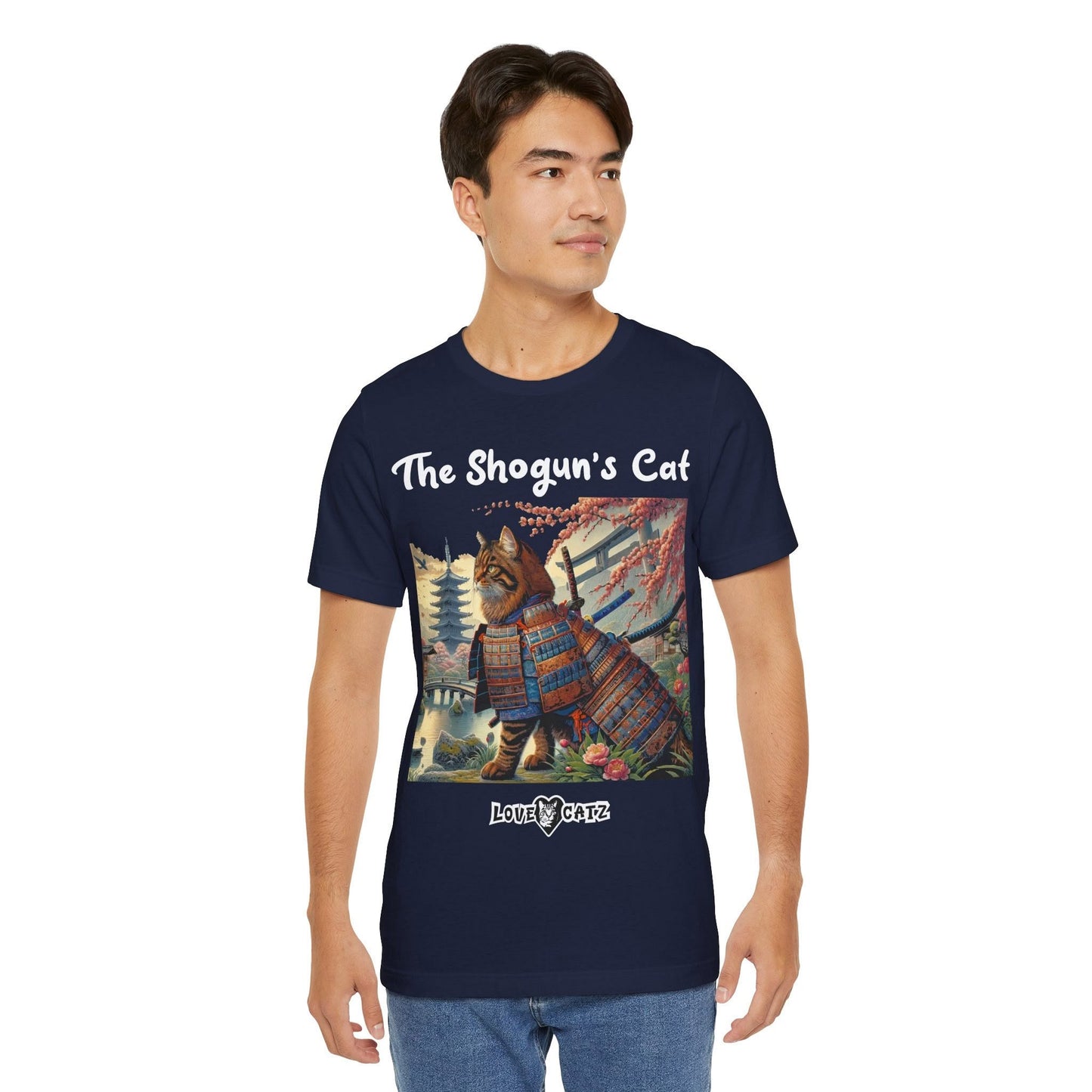 Shogun's Cat Story: T-shirt (S–XL) - Design 01