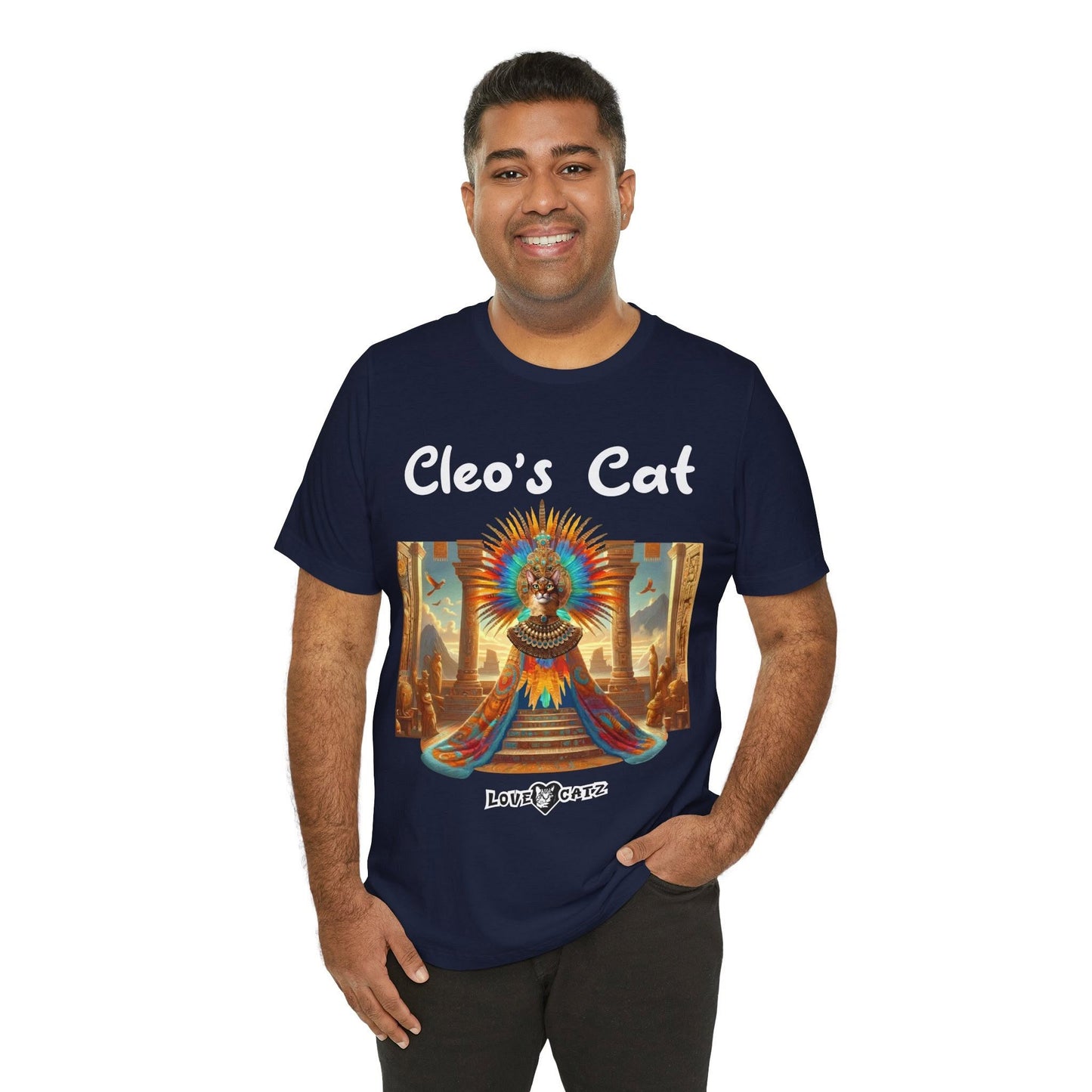 Cleo's Cat Story: T-shirt (2XL–5XL) - Design 01