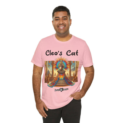 Cleo's Cat Story: T-shirt (2XL–5XL) - Design 01 - Double-Sided