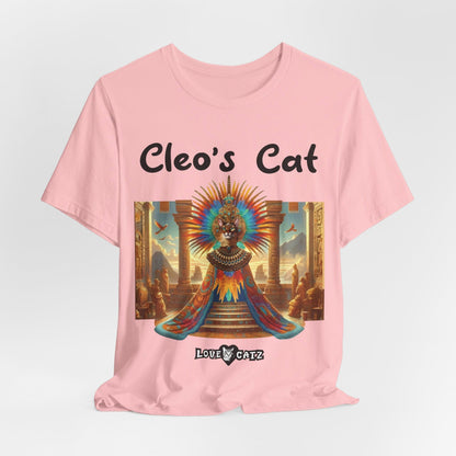 Cleo's Cat Story: T-shirt (S–XL) - Design 01 - Double-Sided