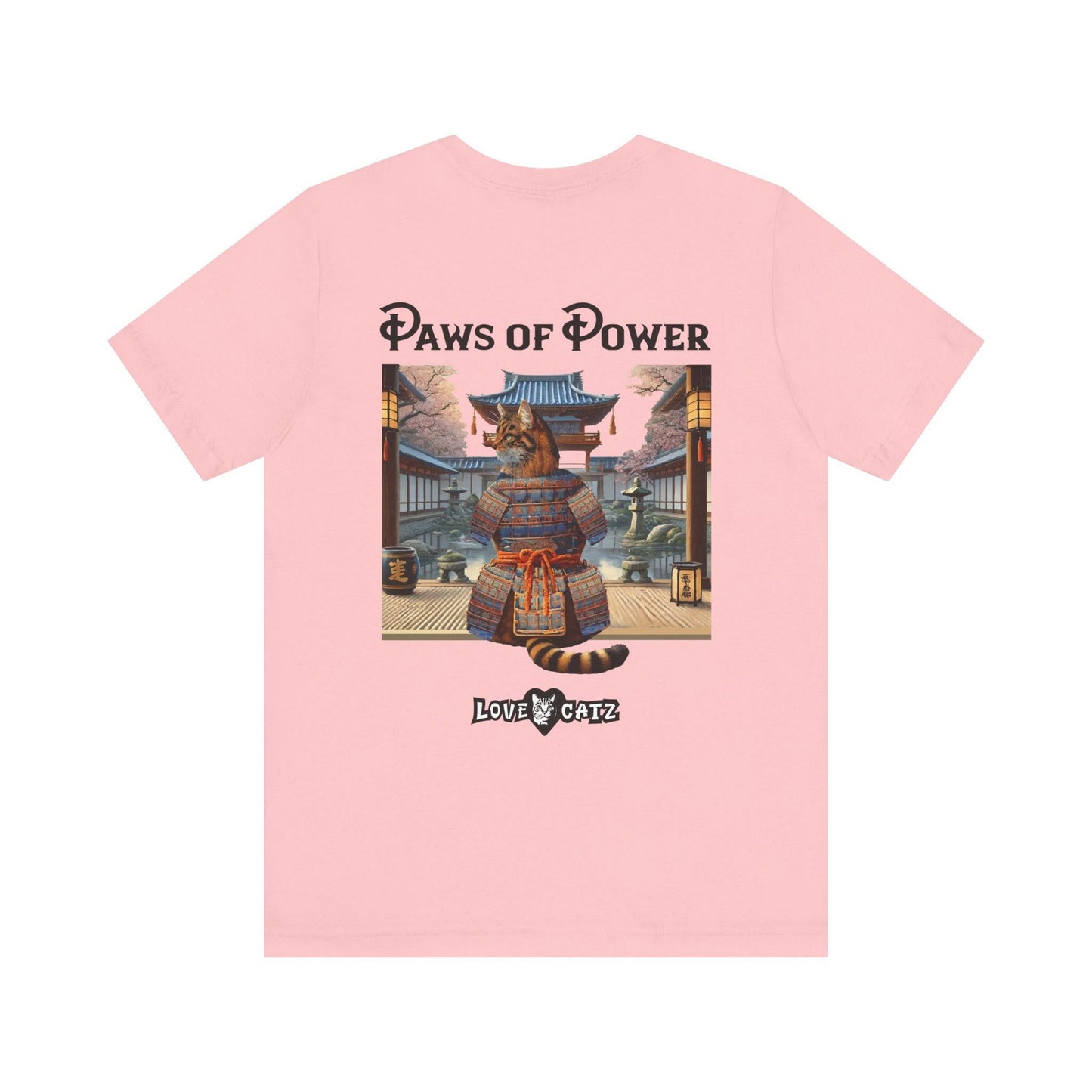 Shogun's Cat Story: T-shirt (2XL–5XL) - Design 01 - Double-Sided