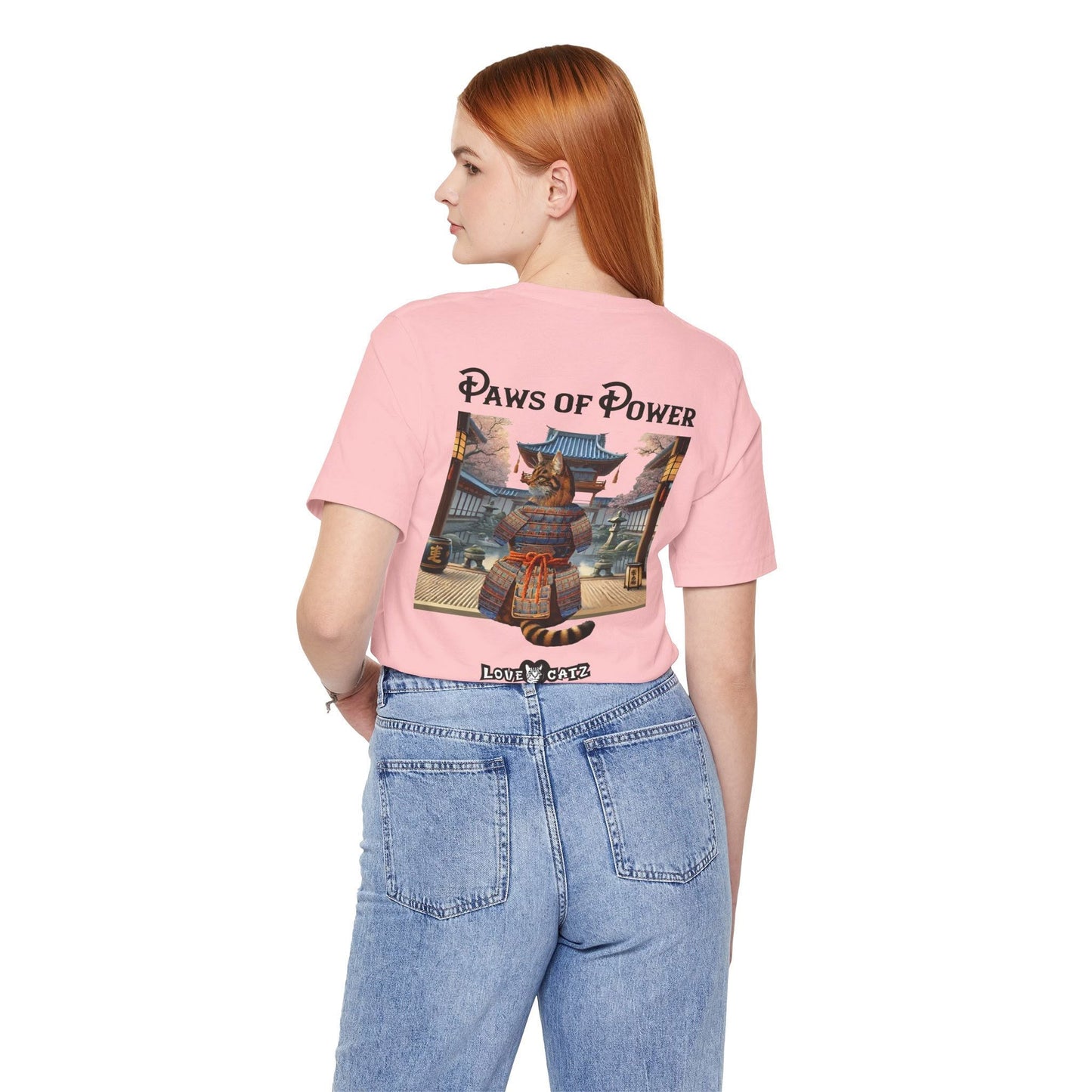 Shogun's Cat Story: T-shirt (S–XL) - Design 01 - Double-Sided