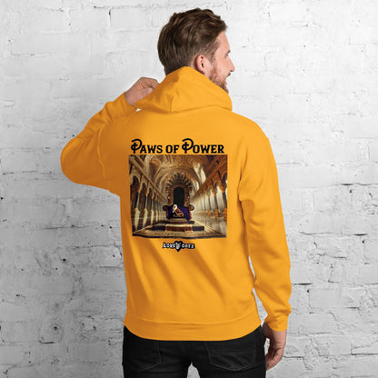 Paws of Power: Hoodie (2XL–5XL) - Design 01A