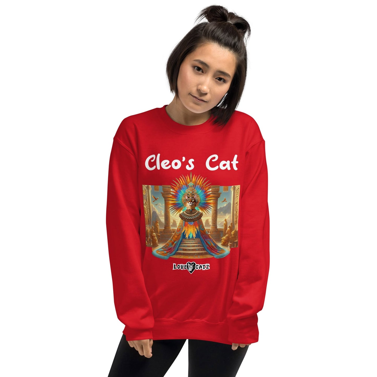 Cleo'sCatStory-Sweatshirt-LoveCatz.Store