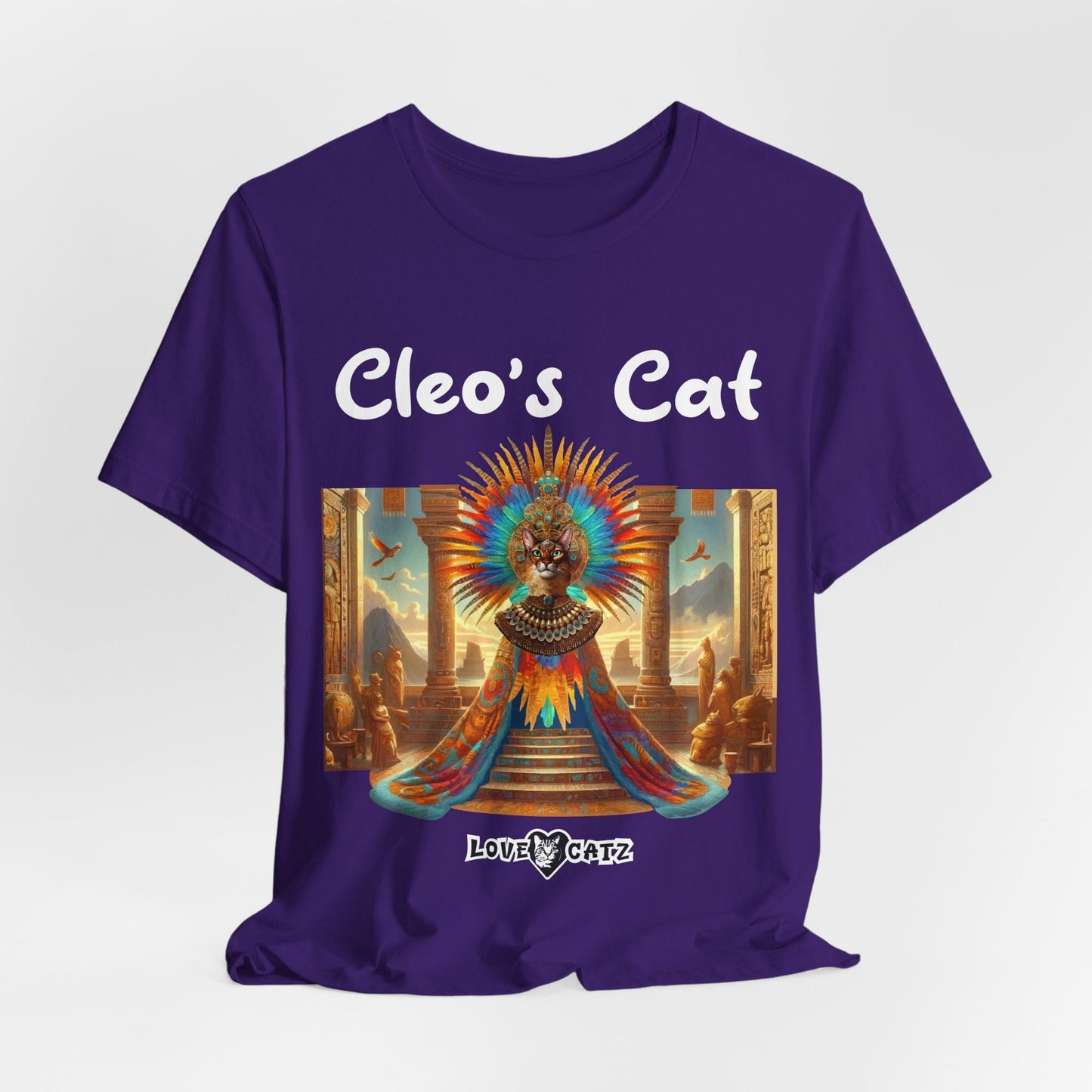Cleo's Cat Story: T-shirt (2XL–5XL) - Design 01