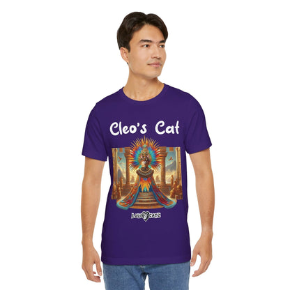 Cleo's Cat Story: T-shirt (S–XL) - Design 01