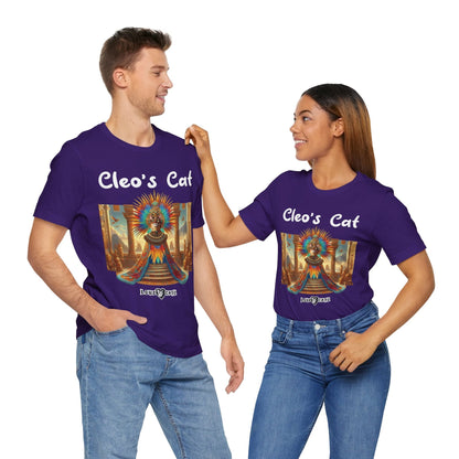 Cleo's Cat Story: T-shirt (S–XL) - Design 01