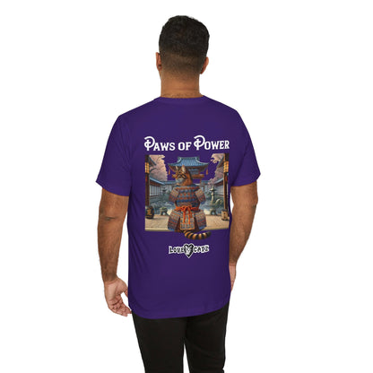Shogun's Cat Story: T-shirt (2XL–5XL) - Design 01 - Double-Sided