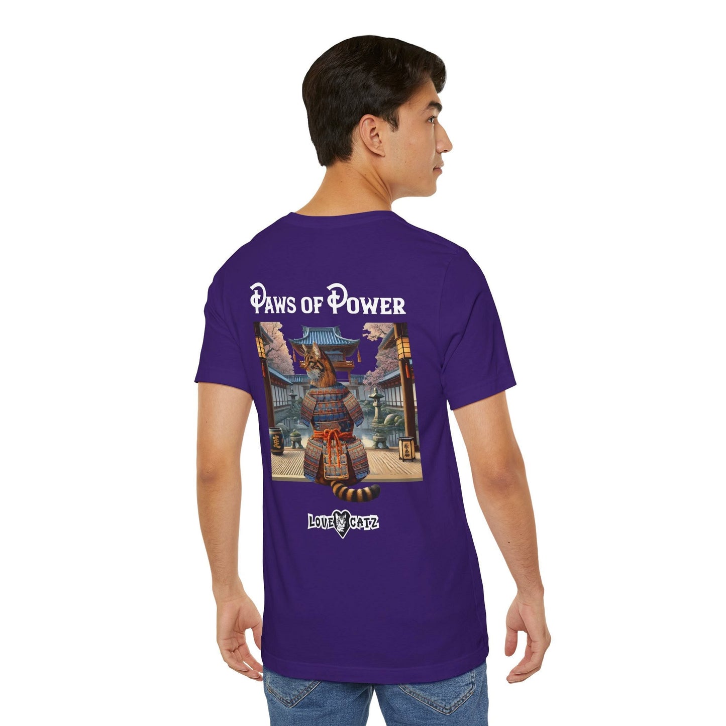 Shogun's Cat Story: T-shirt (S–XL) - Design 01 - Double-Sided