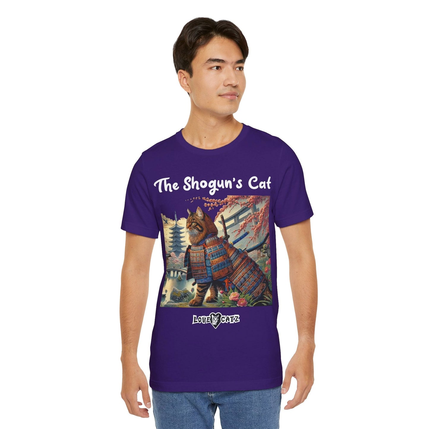 Shogun's Cat Story: T-shirt (S–XL) - Design 01 - Double-Sided