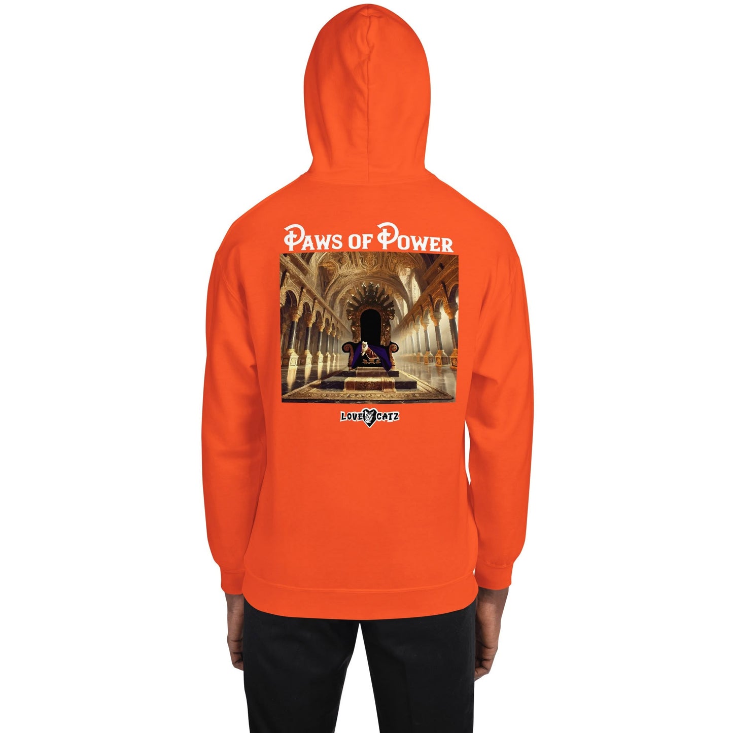 Paws of Power: Hoodie (S–XL) - Design 01A