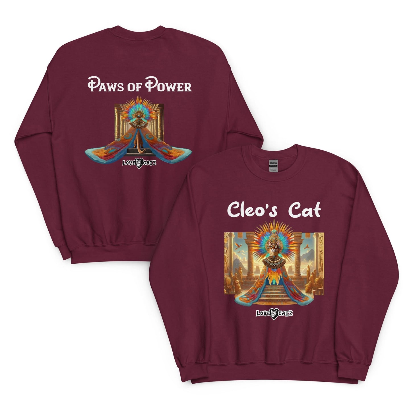 Cleo'sCatStory-Sweatshirt-LoveCatz.Store
