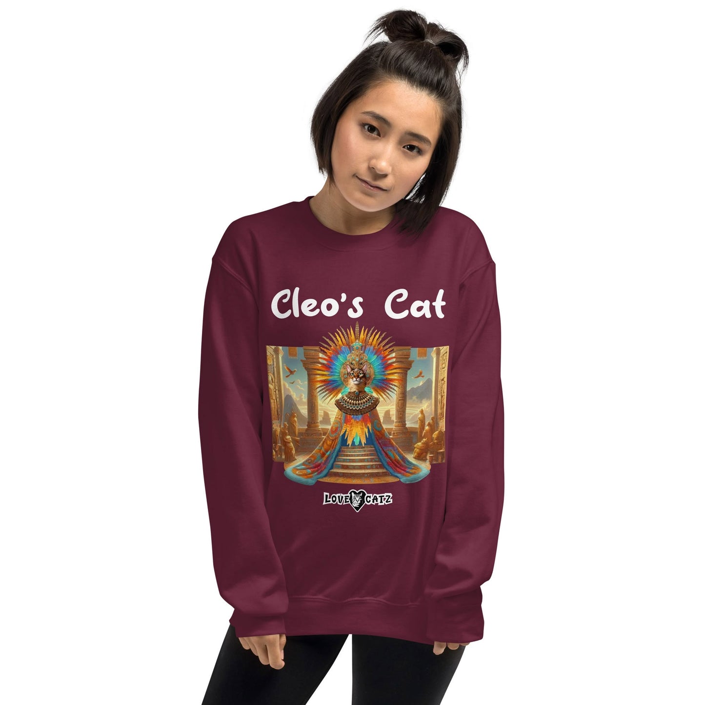 Cleo'sCatStory-Sweatshirt-LoveCatz.Store