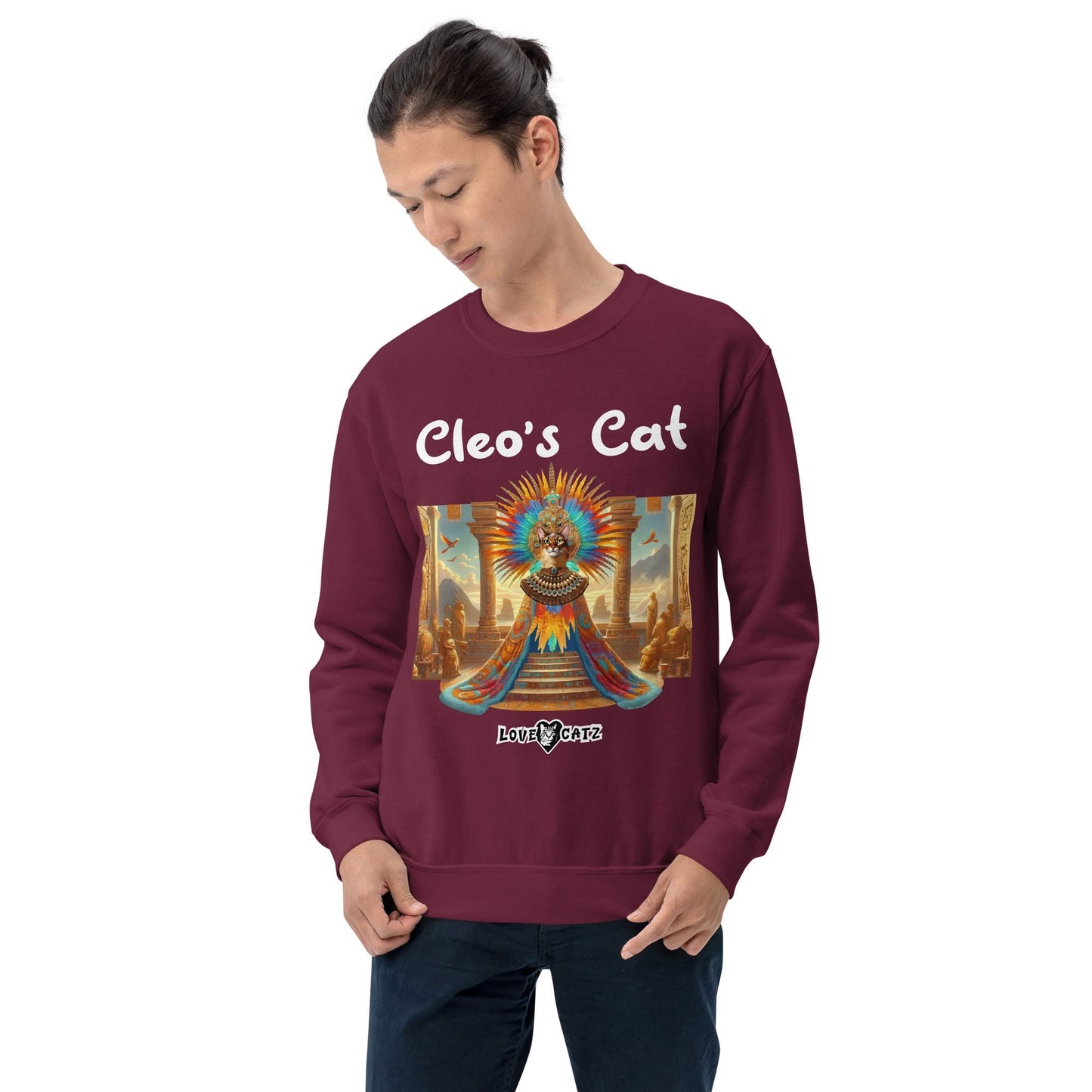Cleo'sCatStory-Sweatshirt-LoveCatz.Store