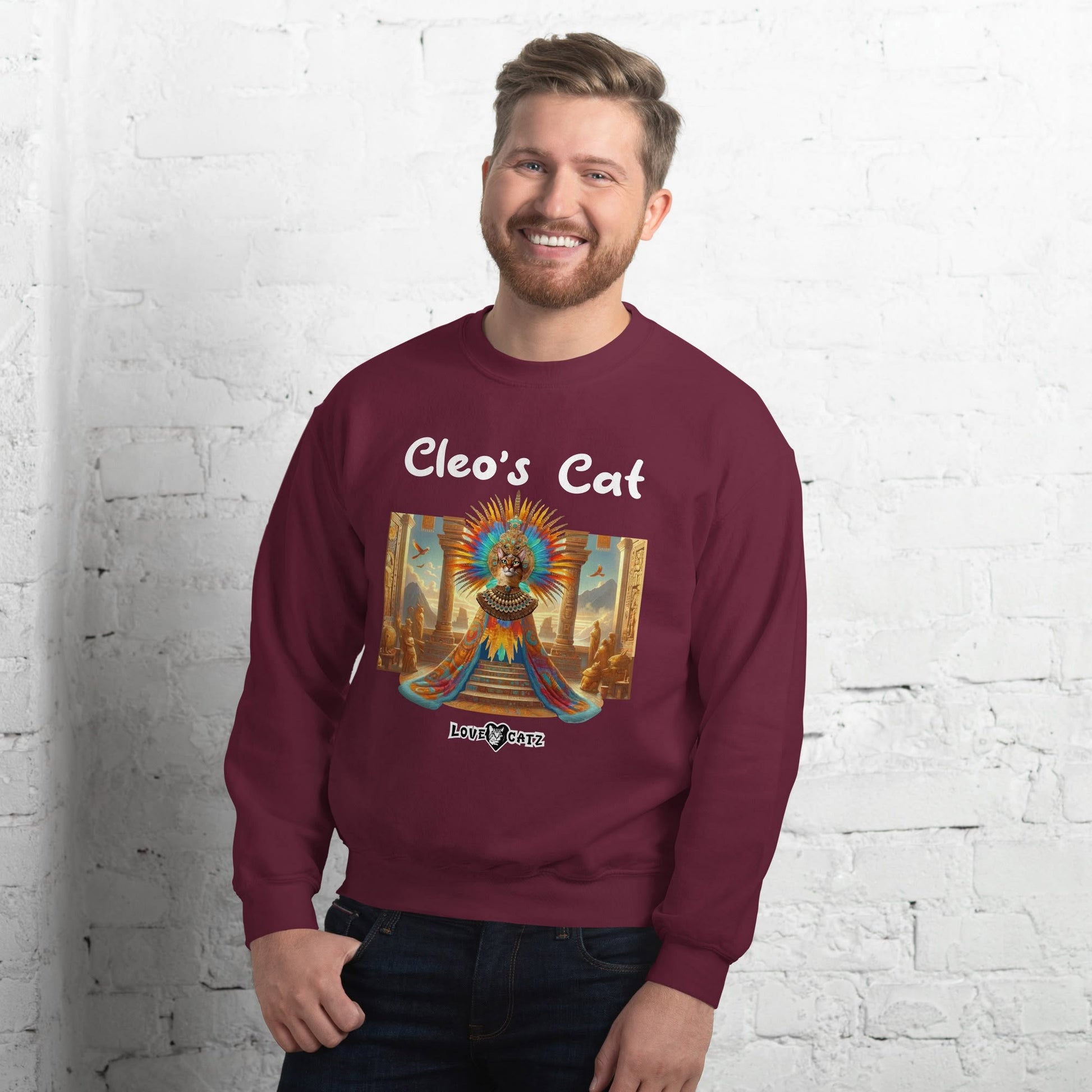 Cleo'sCatStory-Sweatshirt-LoveCatz.Store