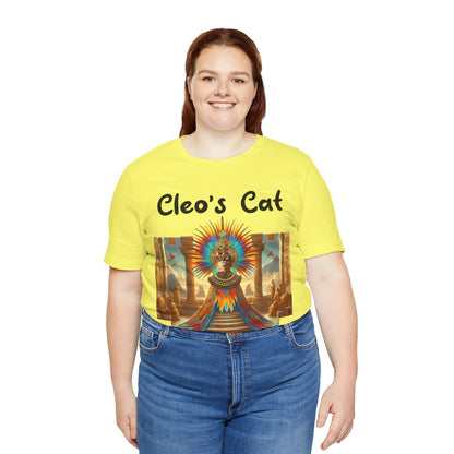 Cleo's Cat Story: T-shirt (2XL–5XL) - Design 01 - Double-Sided
