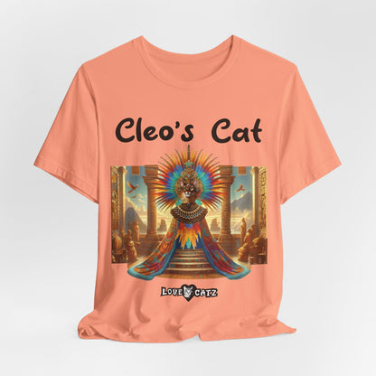 Cleo's Cat Story: T-shirt (S–XL) - Design 01 - Double-Sided