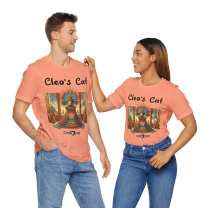 Cleo's Cat Story: T-shirt (S–XL) - Design 01 - Double-Sided