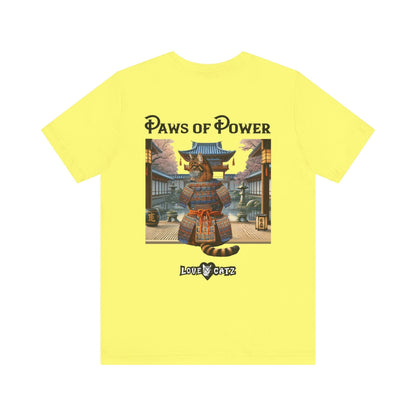 Shogun's Cat Story: T-shirt (2XL–5XL) - Design 01 - Double-Sided
