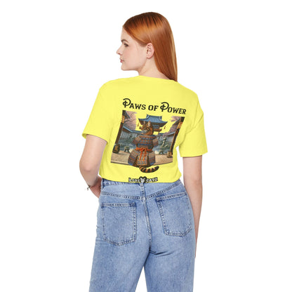 Shogun's Cat Story: T-shirt (S–XL) - Design 01 - Double-Sided