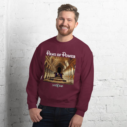 Paws of Power: Sweatshirt (2XL–5XL) - Design 01