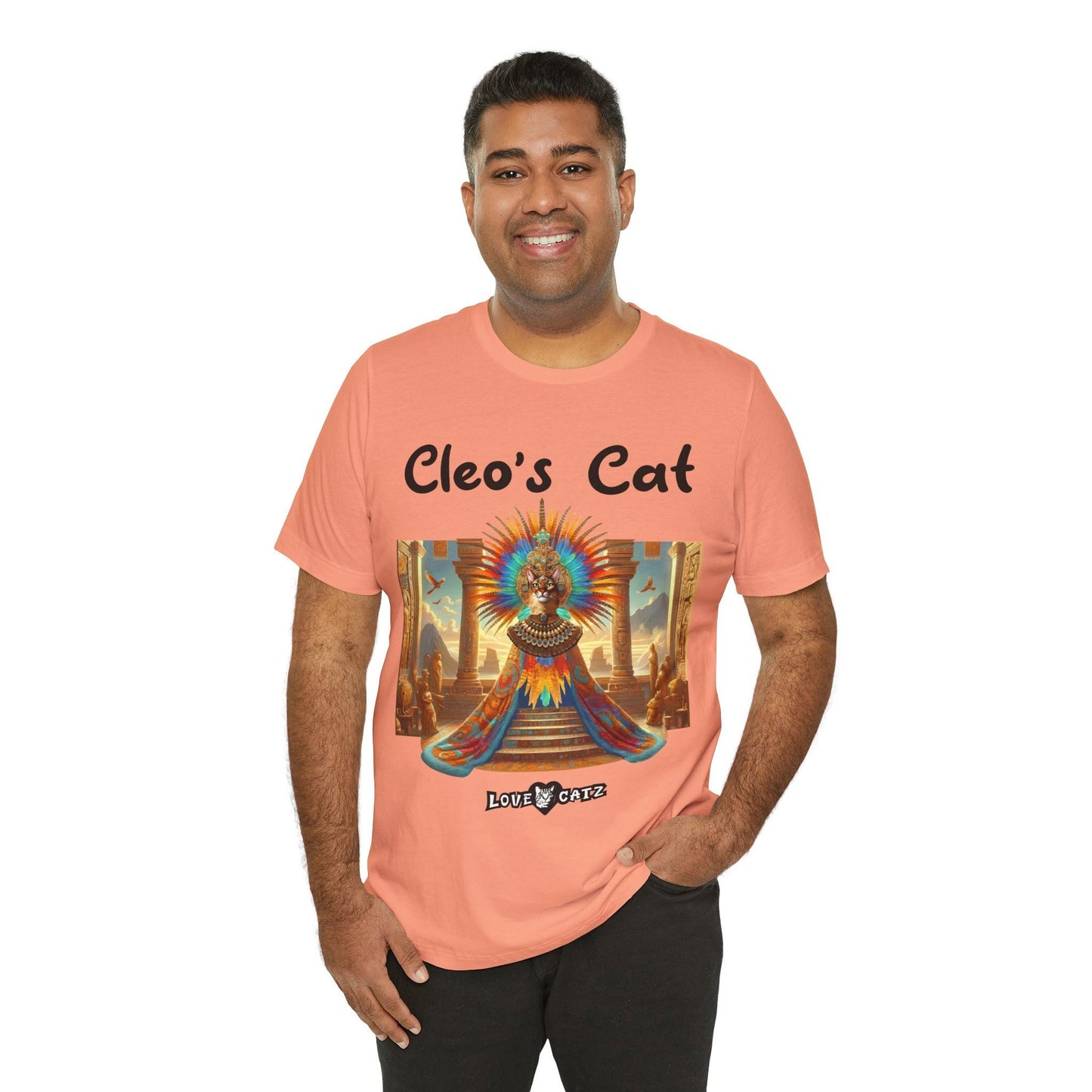 Cleo's Cat Story: T-shirt (2XL–5XL) - Design 01