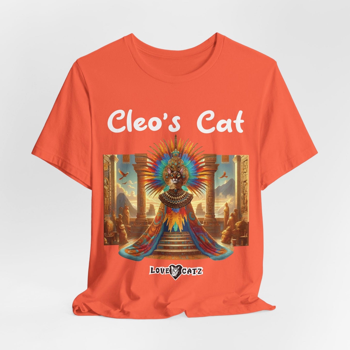 Cleo's Cat Story: T-shirt (S–XL) - Design 01
