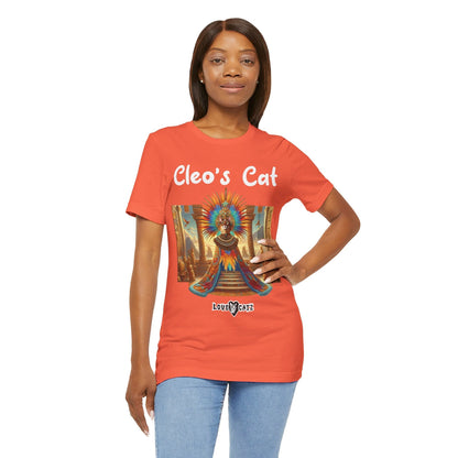 Cleo's Cat Story: T-shirt (S–XL) - Design 01 - Double-Sided