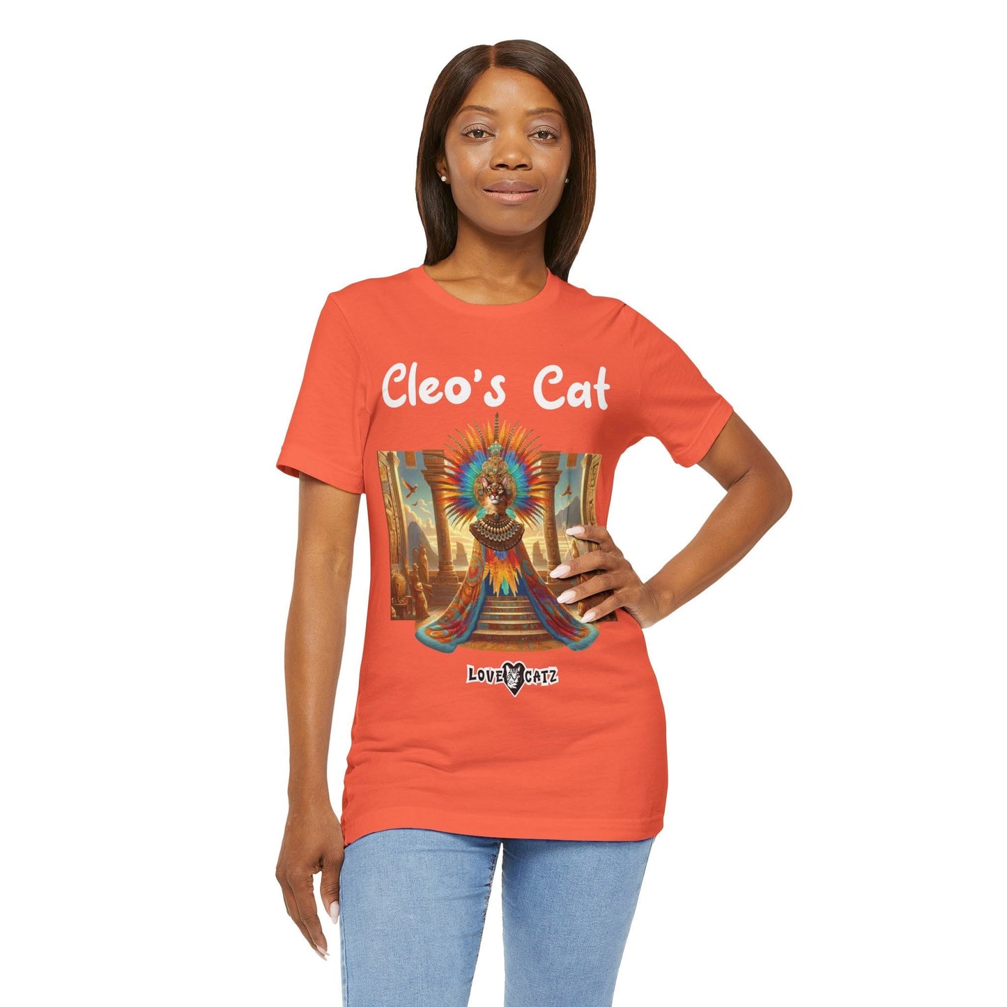 Cleo's Cat Story: T-shirt (S–XL) - Design 01