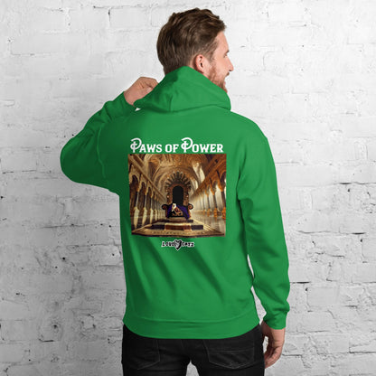 Paws of Power: Hoodie (2XL–5XL) - Design 01A