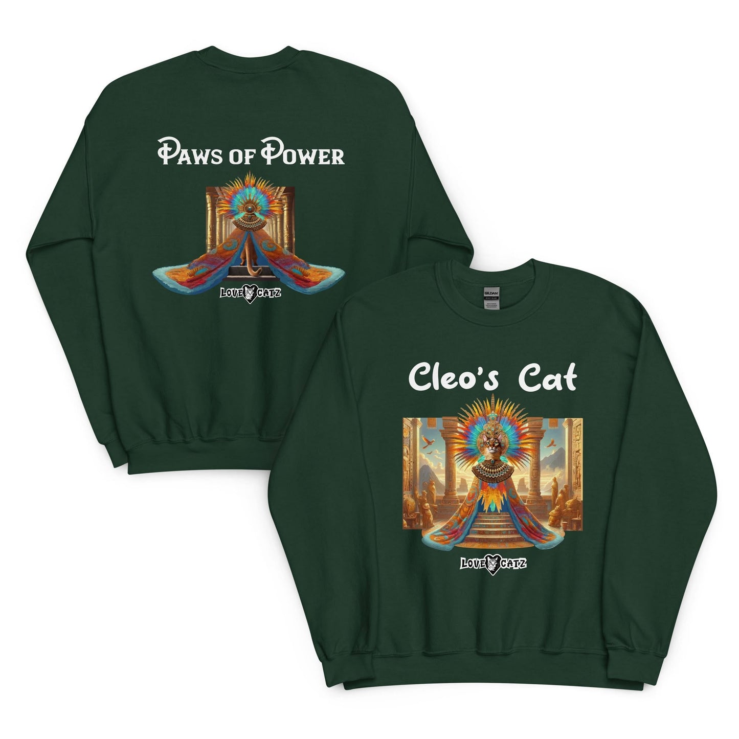 Cleo'sCatStory-Sweatshirt-LoveCatz.Store