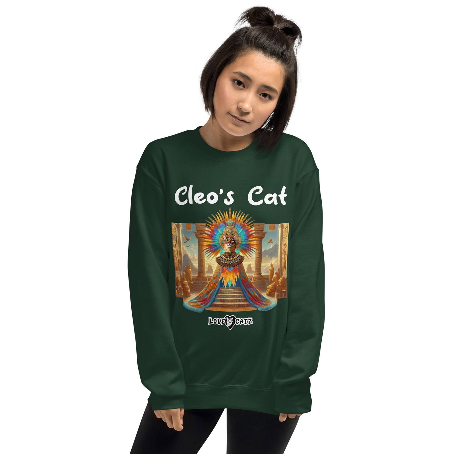 Cleo'sCatStory-Sweatshirt-LoveCatz.Store
