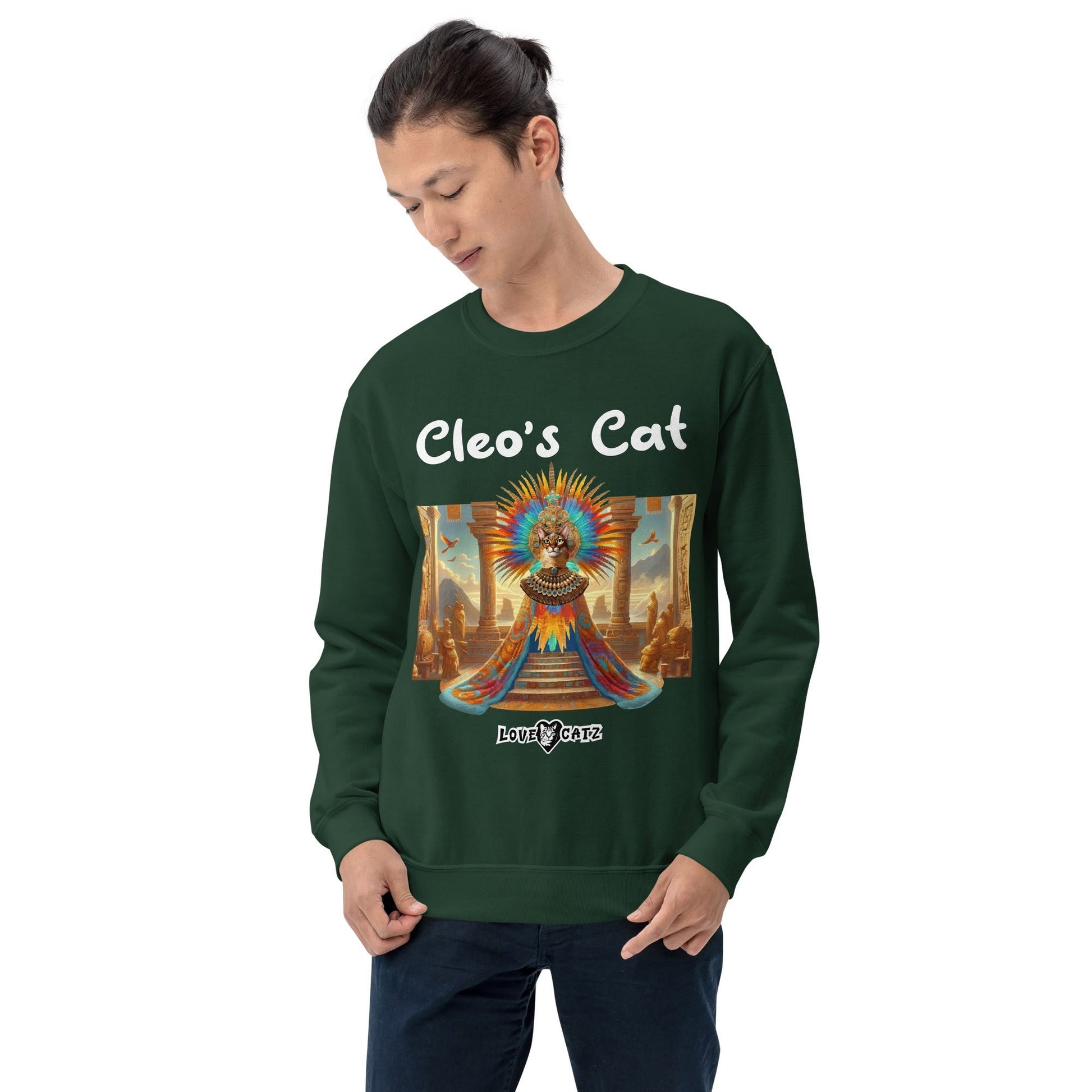 Cleo'sCatStory-Sweatshirt-LoveCatz.Store