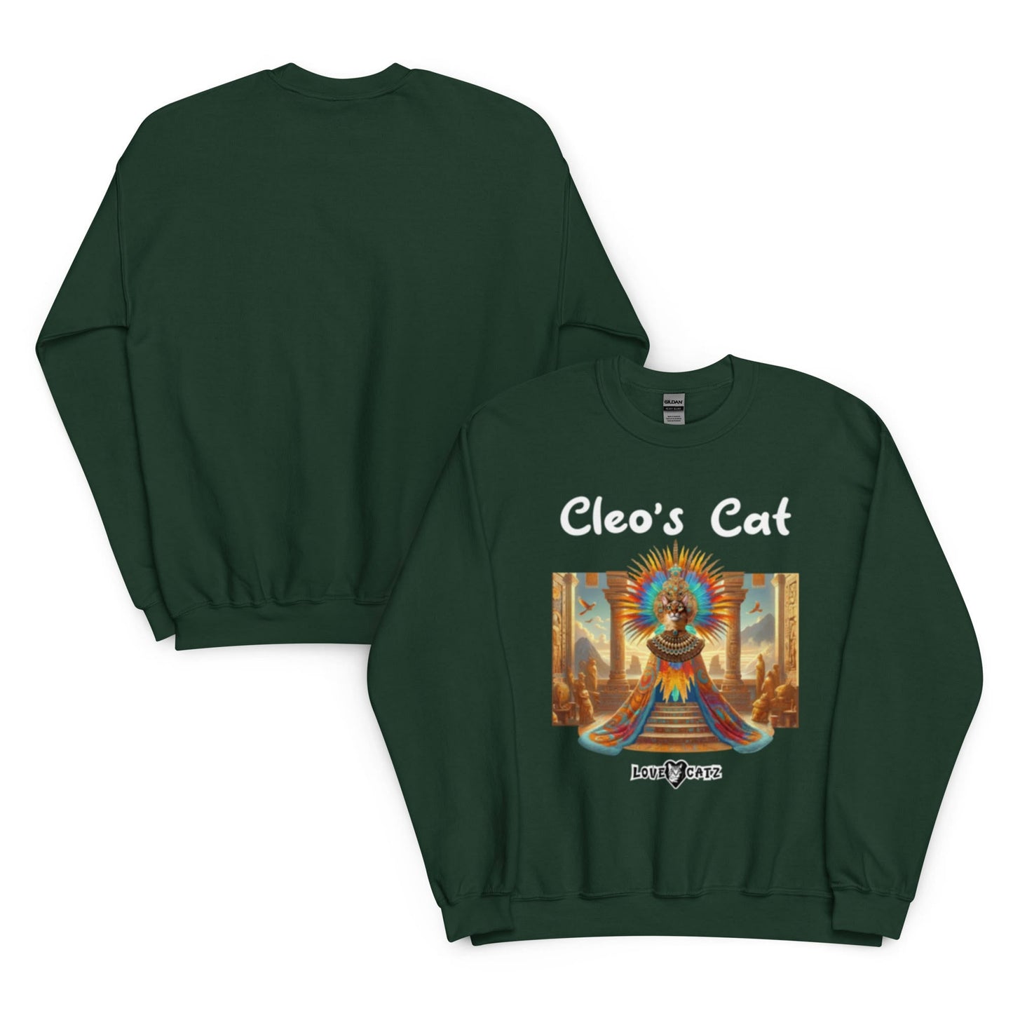 Cleo'sCatStory-Sweatshirt-LoveCatz.Store