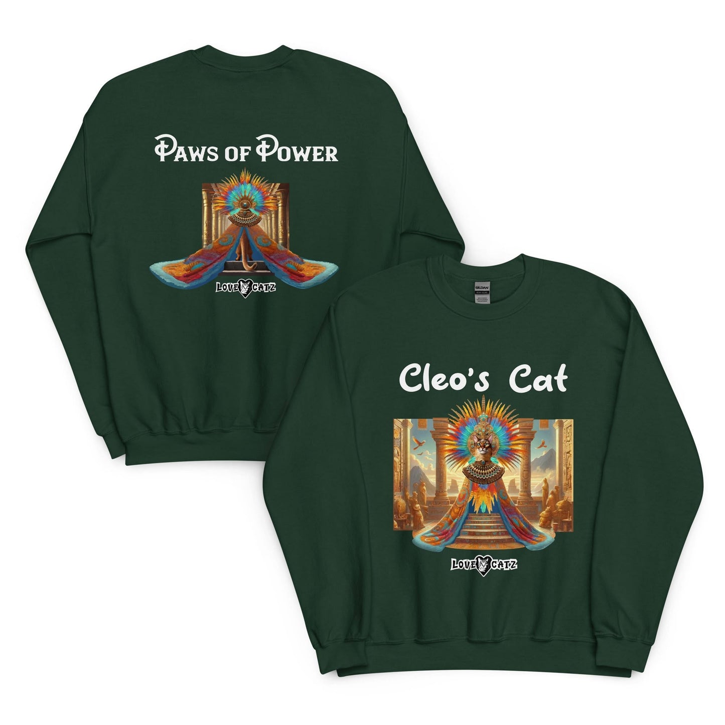 Cleo'sCatStory-Sweatshirt-LoveCatz.Store