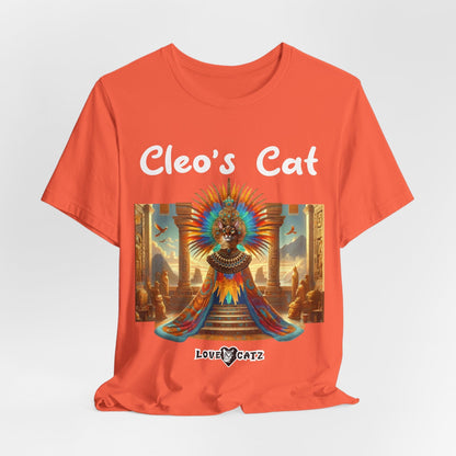 Cleo's Cat Story: T-shirt (2XL–5XL) - Design 01 - Double-Sided