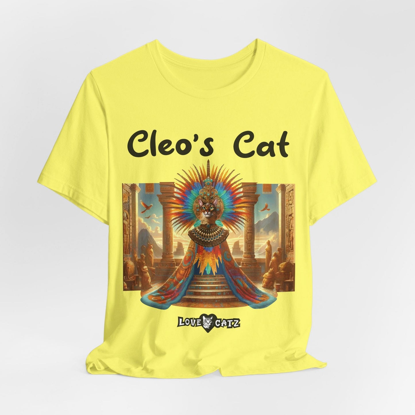 Cleo's Cat Story: T-shirt (S–XL) - Design 01