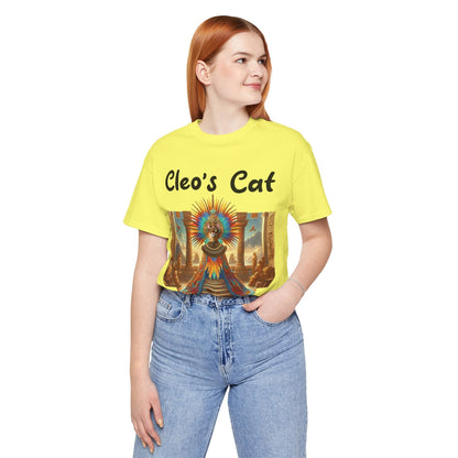 Cleo's Cat Story: T-shirt (S–XL) - Design 01