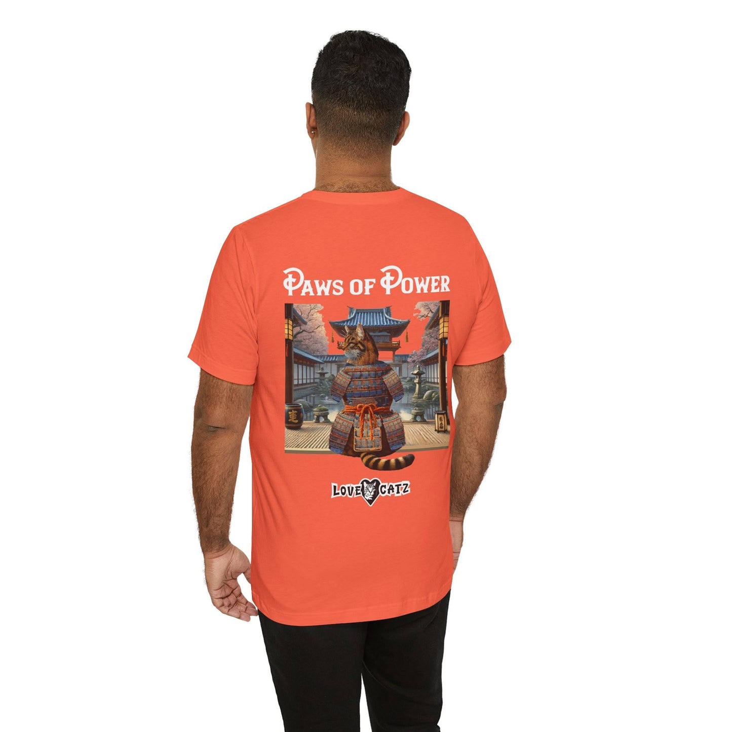 Shogun's Cat Story: T-shirt (2XL–5XL) - Design 01 - Double-Sided