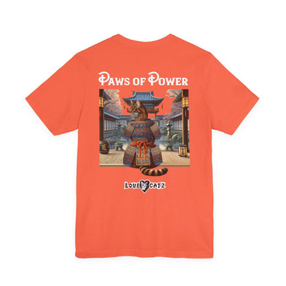 Shogun's Cat Story: T-shirt (S–XL) - Design 01 - Double-Sided