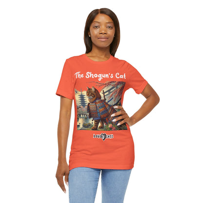 Shogun's Cat Story: T-shirt (S–XL) - Design 01 - Double-Sided