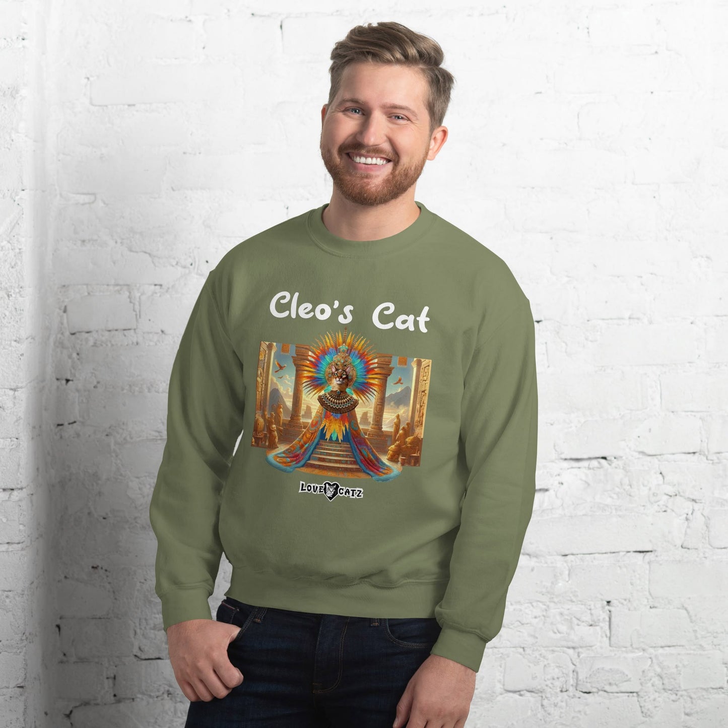 Cleo'sCatStory-Sweatshirt-LoveCatz.Store