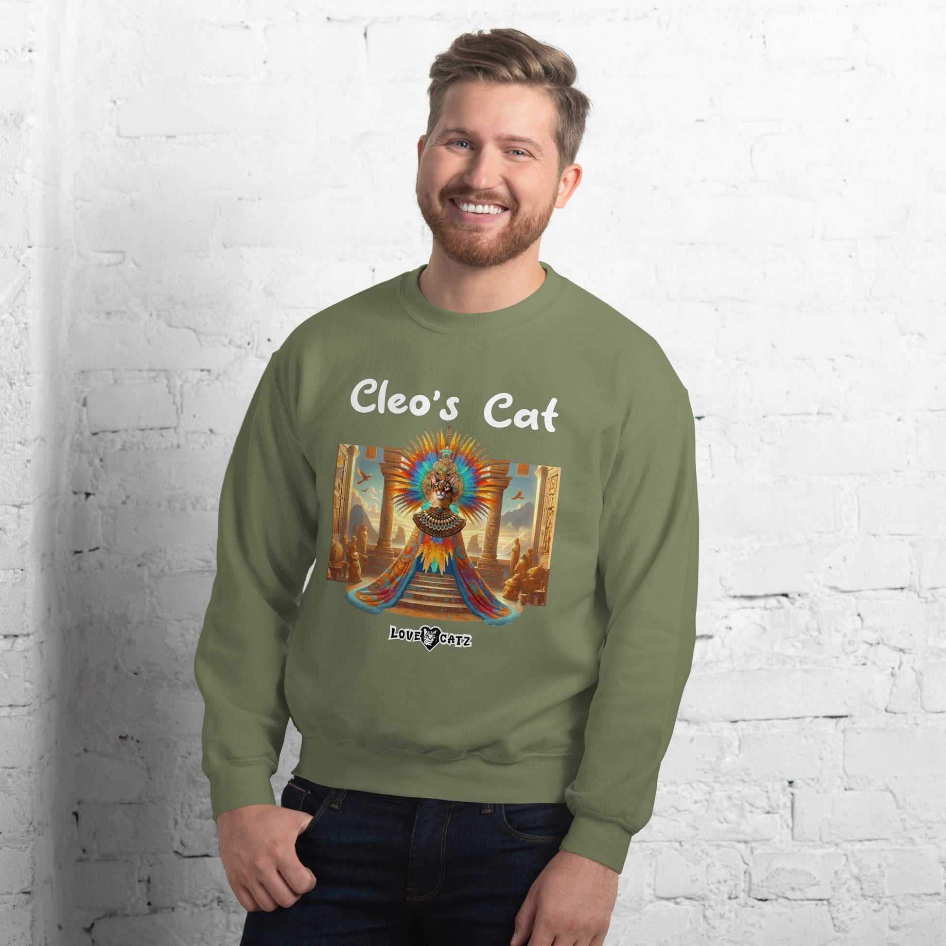 Cleo'sCatStory-Sweatshirt-LoveCatz.Store