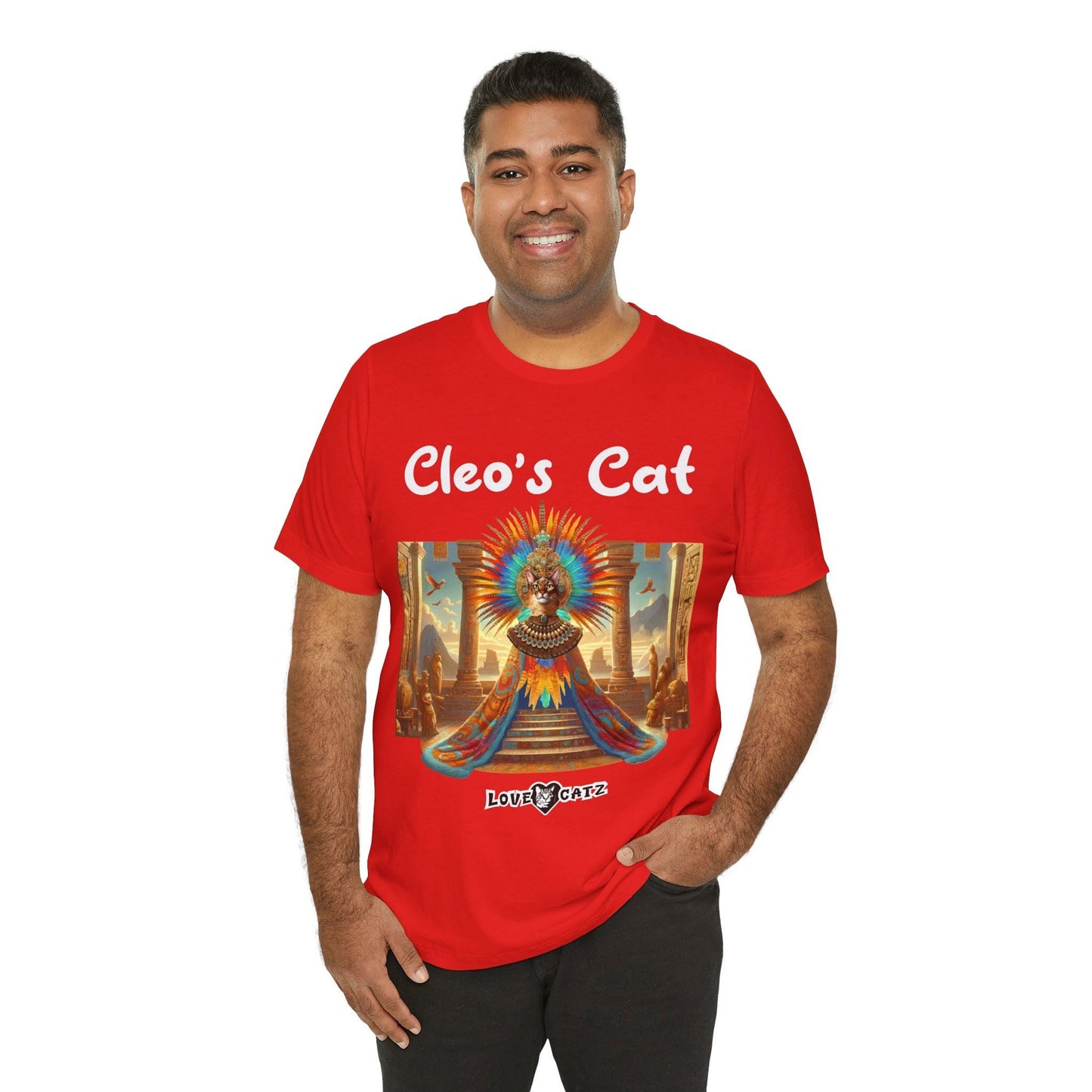 Cleo's Cat Story: T-shirt (2XL–5XL) - Design 01