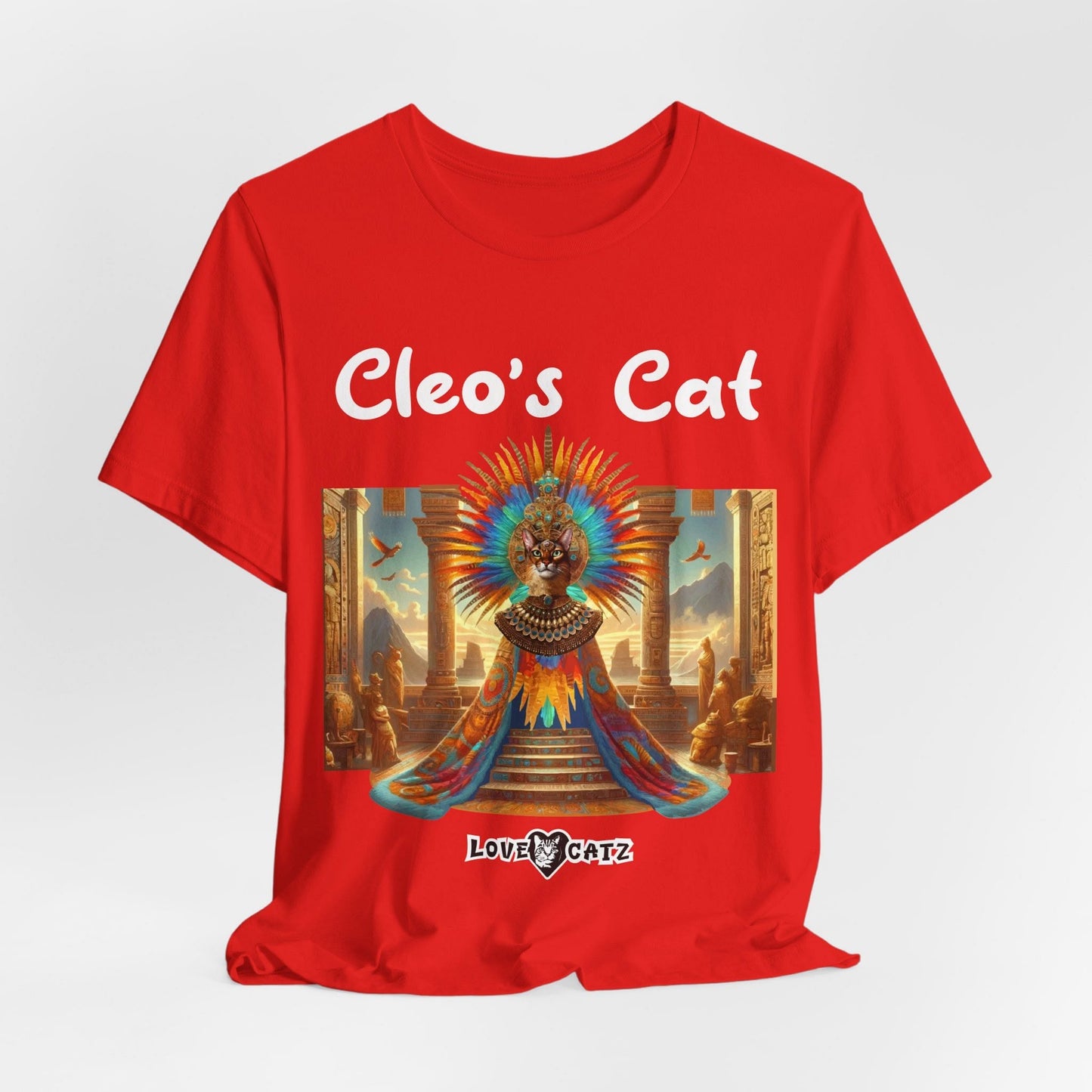 Cleo's Cat Story: T-shirt (2XL–5XL) - Design 01