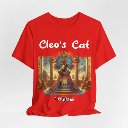 Cleo's Cat Story: T-shirt (S–XL) - Design 01 - Double-Sided