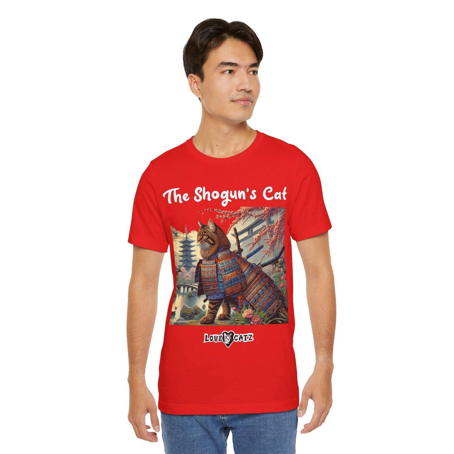 Shogun's Cat Story: T-shirt (S–XL) - Design 01