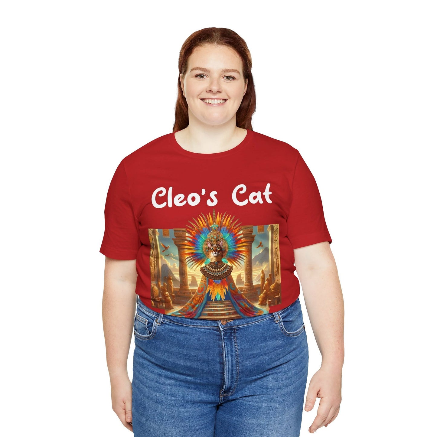 Cleo's Cat Story: T-shirt (2XL–5XL) - Design 01