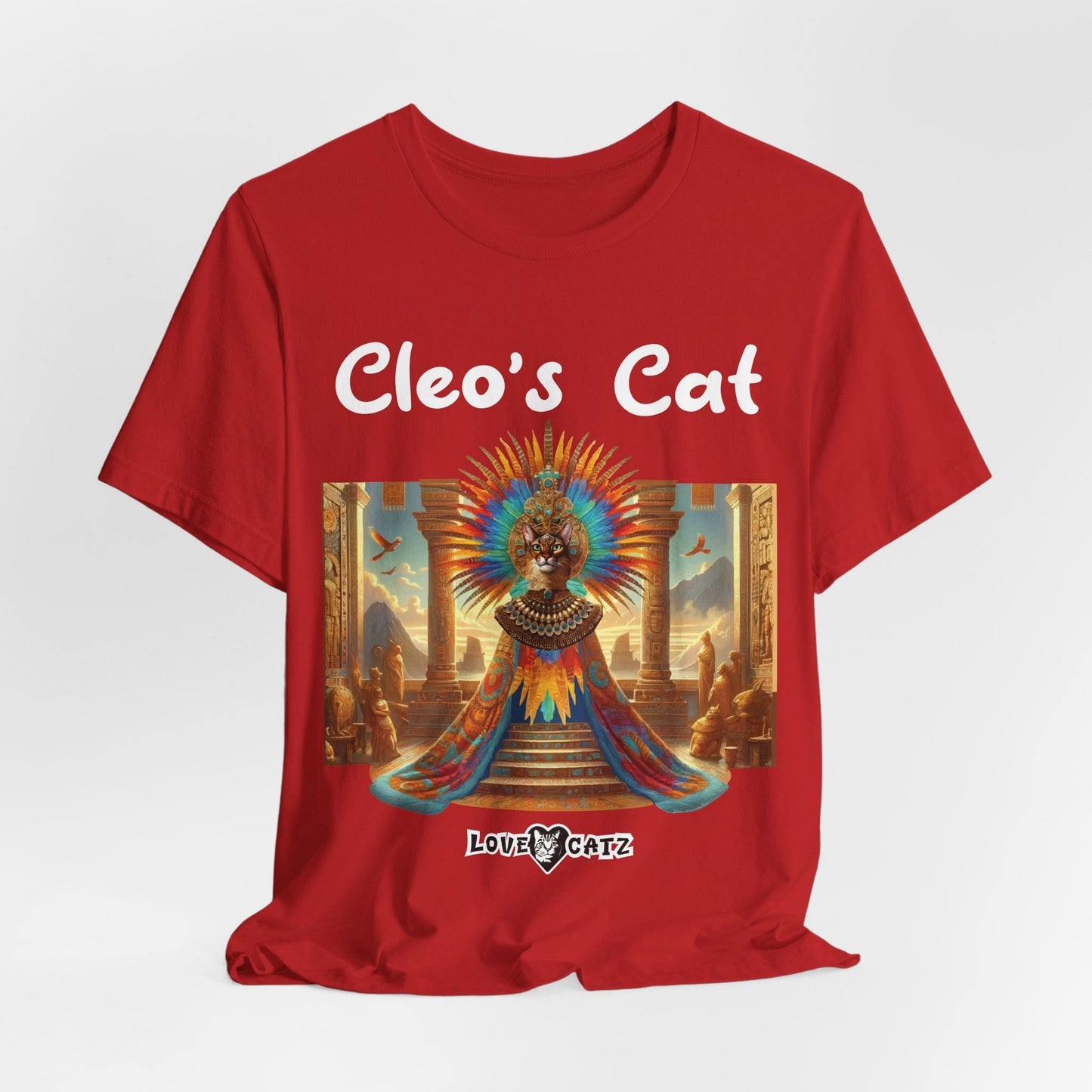 Cleo's Cat Story: T-shirt (S–XL) - Design 01 - Double-Sided
